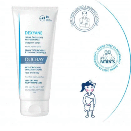 DUCRAY DEXYANE CREME EMOLLIENTE ANTI-GRATTAGE 200ML