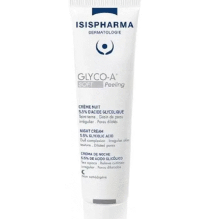 ISISPHARMA GLYCO A SOFT PEELING CREME NUIT 5.5% GLYCOLIC ACID 30ML