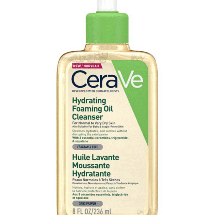 CERAVE HUILE LAVANTE MOUSSANTE HYDRATANTE OIL CLEANSER 236ML