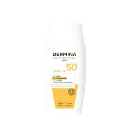 DERMINA SUNLINA FLUIDE ULTRA-LEGER SPF50 50ML