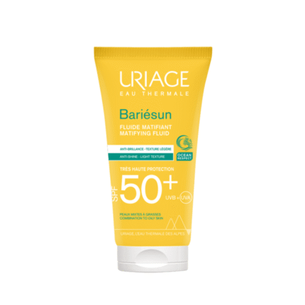 URIAGE BARIESUN MAT FLUIDE SPF50+ PEAUX MIXTES A GRASSES 50ML