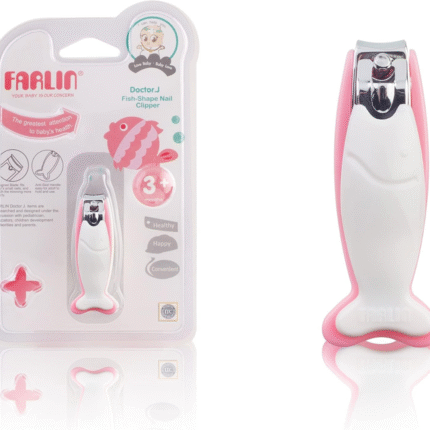 FARLIN COUPE ONGLES EN FORME DE POISSON ROSE +3MOIS REF BF-160D