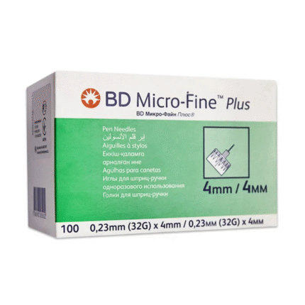 BD MICROFINE PLUS AIGUILLE A STYLO INSULINE 32G/4MM B100 REF 320520