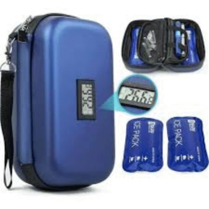 DARCARE TROUSSE ISOTHERME EVA AVEC THERMOMETRE BLEU REF EVA01T