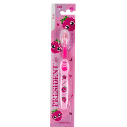 PRESIDENT BROSSE A DENTS MORBIDO-SOFT BABY 0-4ANS