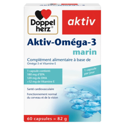 DOPPEL HERZ AKTIV OMEGA 3 B60 CAPSULES